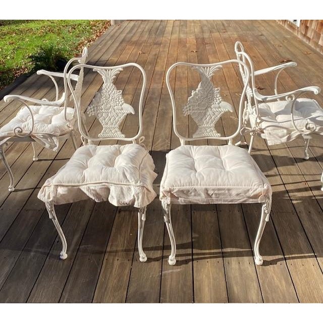 Set of 4, Russell Woodard Dining Chairs, For Sale - Image 10 of 12