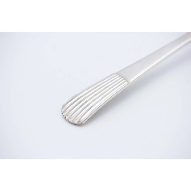 Vintage Silver Salad Spoon, in Very Good conditions. Designed 1920 to 1949 This piece has an attribution mark, I am sure...