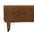 Mid Century Modern Danish Style Compact Zebra Wood Teak Credenza Sideboard 1960 For Sale - Image 12 of 13