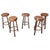 Vintage Tree Trunk Bar Stools, 1970s, Set of 5 For Sale - Image 13 of 13