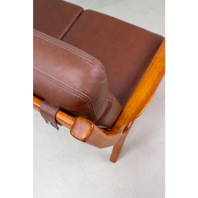 Vintage Danish Teak Sofa by Juul Kristensen, 1960s For Sale - Image 18 of 18