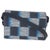 Louis Vuitton Black Blue Damier Rush Epi Steamer Wearable Wallet For Sale - Image 4 of 9