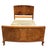 Art Deco Figured Walnut Double Bed, 1930s For Sale - Image 9 of 9