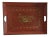 Instrumental Design Metal Serving Tray by Nashco Products of New York For Sale