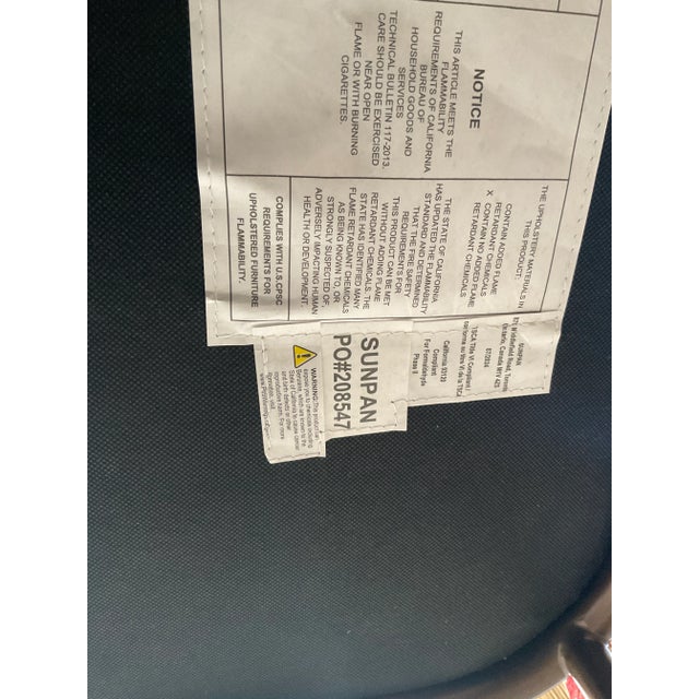 Koffi Upholstered Bench From Sunpan For Sale - Image 10 of 10