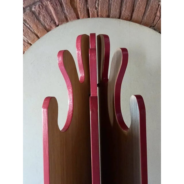 Wood Coat Stand by Ferdinando Meccani For Sale - Image 7 of 8