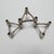 Modular Metal Candlesticks from Stoff Nagel, 1970s, Set of 3 For Sale - Image 6 of 6