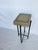 Printing Stone Side Table For Sale In Houston - Image 6 of 7