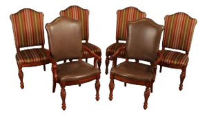 Hickory White Legends Collection Set of Six Dining Chairs