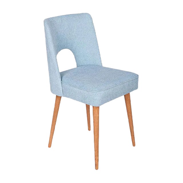 Polish Shell Chairs from Bydgoszcz Furniture Factory, 1960s, Set of 6 For Sale