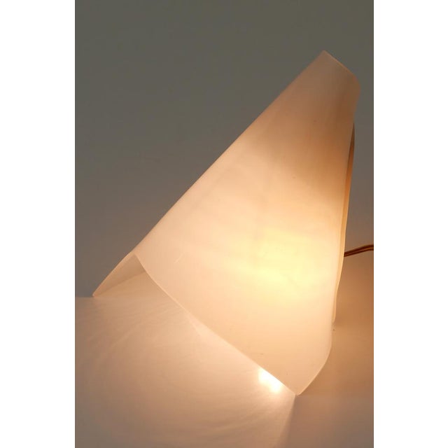 Mid-Century Modern Acrylic Table Lamp, Sweden, 1960s For Sale - Image 4 of 18