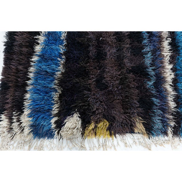 Mid 20th Century Doris Leslie Blau Swedish Pile Rug by Ingrid Dessau For Sale - Image 5 of 10