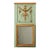 French 18th Century Painted Parcel Gilt Chinoiserie Trumeau For Sale