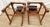 Antique Oak Side Chairs Set of Two Arts & Crafts Carved Spindle Back Vinyl Seats For Sale - Image 10 of 10