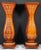 Large 19th Century French Marquetry Inlaid Pedestals, Set of 2 For Sale - Image 9 of 12