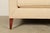 Wood Barbara Barry for Baker Furniture Modern Regency Upholstered Camelback Sofa For Sale - Image 7 of 12
