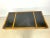 Vintage Brandt Campaign Style X-Base Writing Desk With Brass Details For Sale - Image 4 of 14