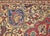 19th Century 19th Century Persian Kerman Lavar Rug, Hand-Knotted Wool, Floral Pattern, Red & Ivory, 8x11 For Sale - Image 5 of 18