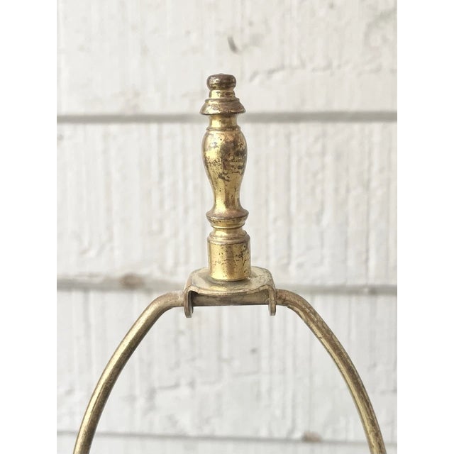 Gray 1960s Mid-Century Hollywood Regency-Style Wood & Gray Metal Leviton Lamps - a Pair For Sale - Image 8 of 10