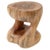 Sculptural Side Table in Walnut from Logniture For Sale - Image 16 of 16