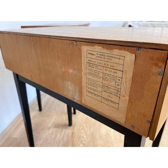 Wooden Tables from Up Zavody, Former Czechoslovakia, 1940s, Set of 2 For Sale - Image 10 of 12