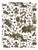 Sample - The House of Scalamandré Legends | Wallcovering Wallpaper, Olive Adobe For Sale