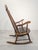 Brown Wooden Rocking Chair, 1960s For Sale - Image 8 of 12