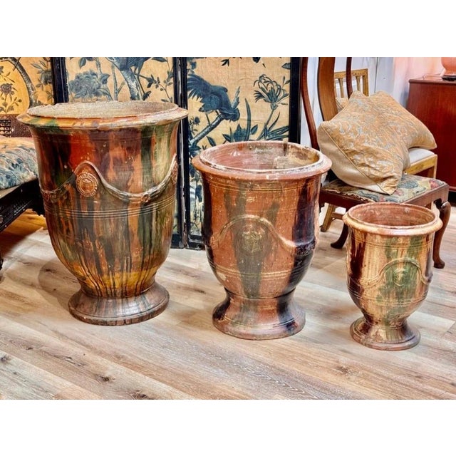 19th Century 19th Century Extra Large Anduze Planter For Sale - Image 5 of 6