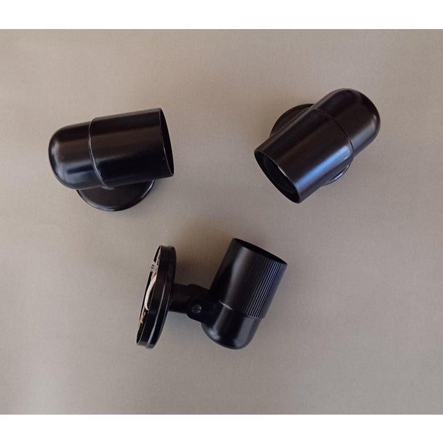 Made of rigid plastic with ceramic lamp holder. These spotlights were manufactured in the Novalux factory, which Philips...