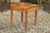 Neoclassical Italian 1820s Neoclassical Walnut Side Table with Large Banding and Tapered Legs For Sale - Image 3 of 12