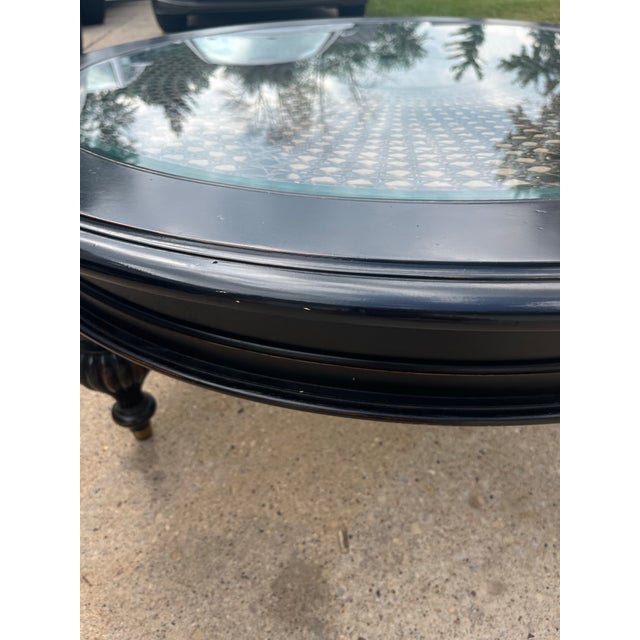 Modern Ethan Allen Maya Coffee Table For Sale - Image 3 of 7