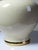 Cream Vintage Panama Dynasty Crackle-Glazed Earthenware Lamp from Le Dauphin, 1980s For Sale - Image 8 of 13