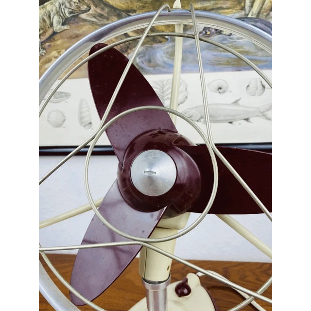1950s Vintage Ventilator in Metal, 1950s For Sale - Image 5 of 7