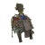 Early 20th Century Namchi Namji Beaded Fertility Doll with Magic Amulets Cameroon For Sale