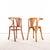 Vintage Bentwood Debrecen Blonde Dining Chairs, 1950s, Set of 2 For Sale - Image 3 of 11