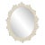 Fleur Home Garden District Arabella Oval Mirror in Delaware Putty, 42x48 For Sale