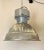 90s industrial lamp, aluminum and glass diffuser European Plug (up to 250V).The wiring of this item may be original and...