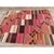 Turkish 1930s Multicolored Field Geometric Antique Turkish Village Kilim Flatweave Rug For Sale - Image 3 of 6