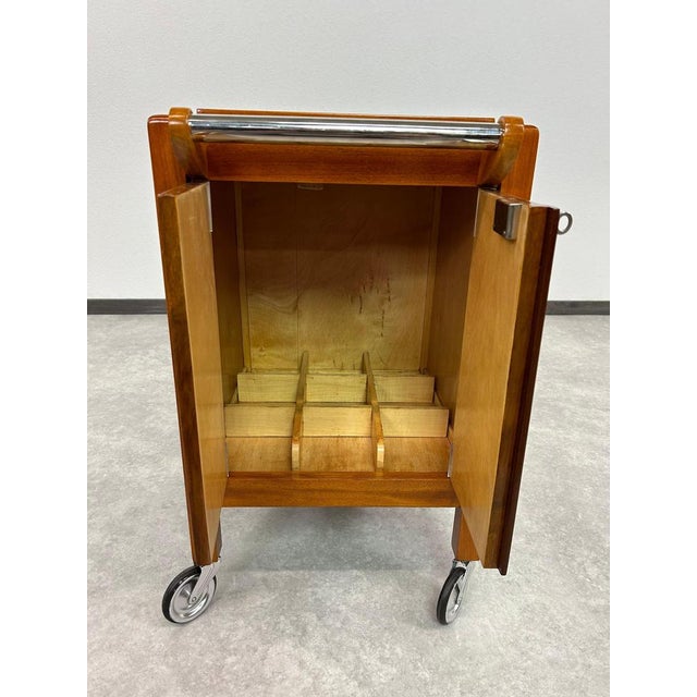 Art Deco Bar Cabinet, 1930s For Sale - Image 6 of 14