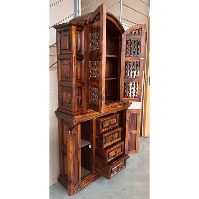 20th Century Cupboard or Cabinet, Pine, Spain, Restored For Sale - Image 4 of 18