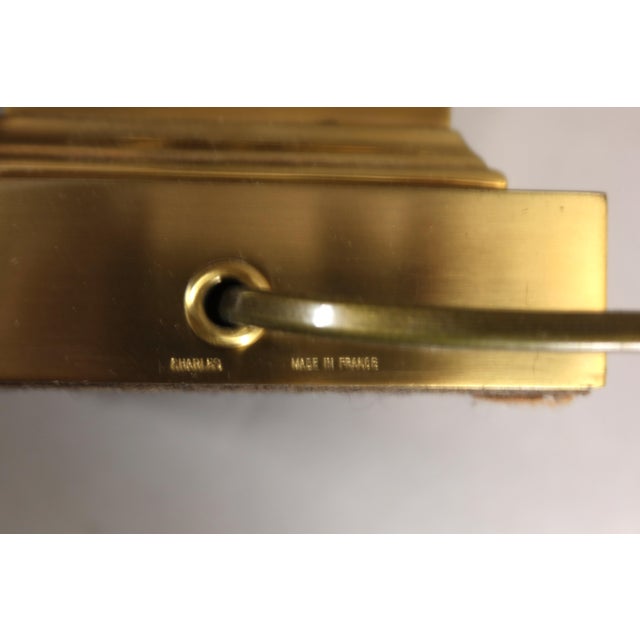 Metal Bronze Lamp from Maison Charles, 1970s For Sale - Image 7 of 9