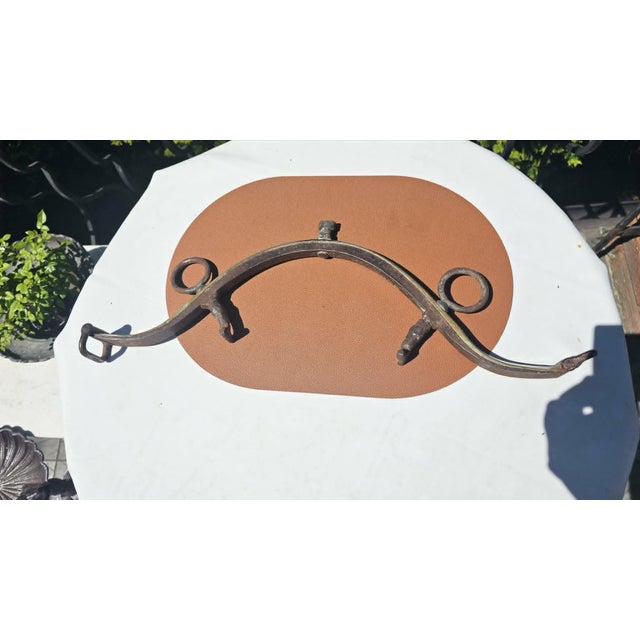 Pre-War Brass Horse Collar For Sale - Image 3 of 7