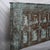 Boho Chic Complete King Size Bed Constructed From an Antique Painted Teakwood Rajasthani Door and Pillars For Sale - Image 3 of 9