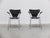Black 3207 Armchairs by Arne Jacobsen for Fritz Hansen, 1980, Set of 2 For Sale - Image 8 of 16