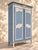 Norman Bluish-Grey Wardrobe with Carved Decoration, 1810 For Sale - Image 3 of 6