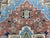 2000 - 2009 Terracotta Persian Style Heriz Wool Rug With Blue Accents, 3'11" X 6'3" For Sale - Image 5 of 14