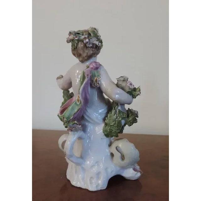 Ceramic 1765 English Derby Porcelain Cherub Figure For Sale - Image 7 of 10