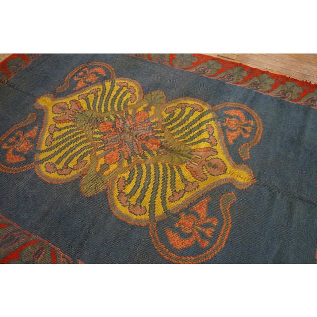 Early 20th Century Irish Donegal Arts & Crafts Carpet ( 5'7" x 7'9" - 170 x 296) For Sale - Image 9 of 12