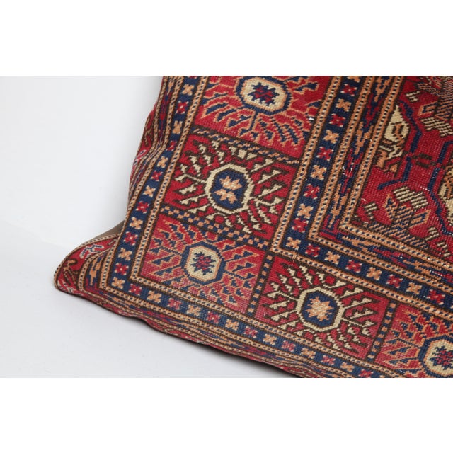 Handwoven Vintage Turkish Sofa Rug Pillow Cover -21'' X 30'' For Sale - Image 10 of 10