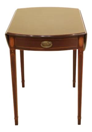 Biggs Federal Style Inlaid Mahogany Pembroke Table
